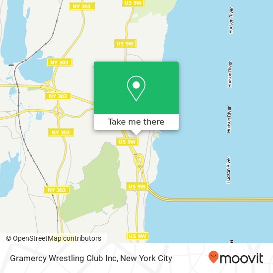 Mapa de Gramercy Wrestling Club Inc