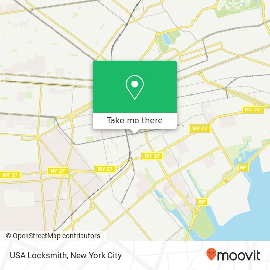 Mapa de USA Locksmith