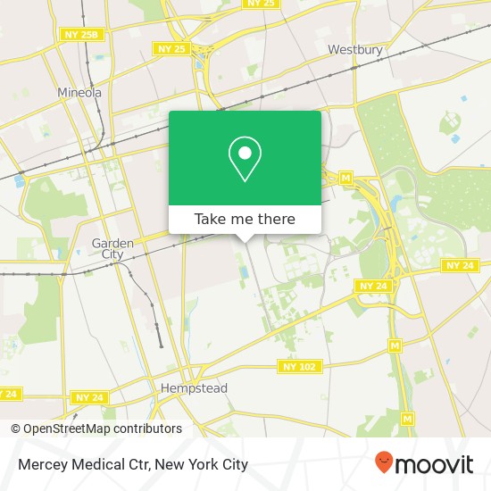 Mercey Medical Ctr map
