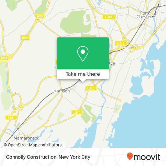 Connolly Construction map