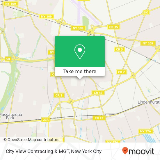 Mapa de City View Contracting & MGT