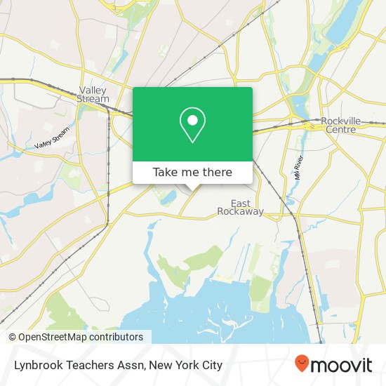 Lynbrook Teachers Assn map