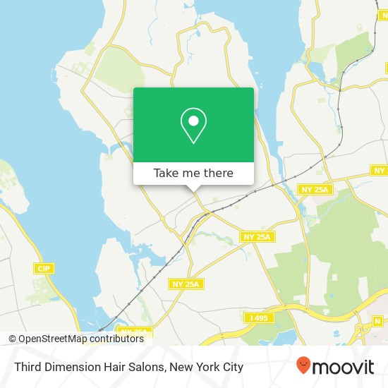 Mapa de Third Dimension Hair Salons