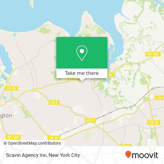 Mapa de Scavin Agency Inc