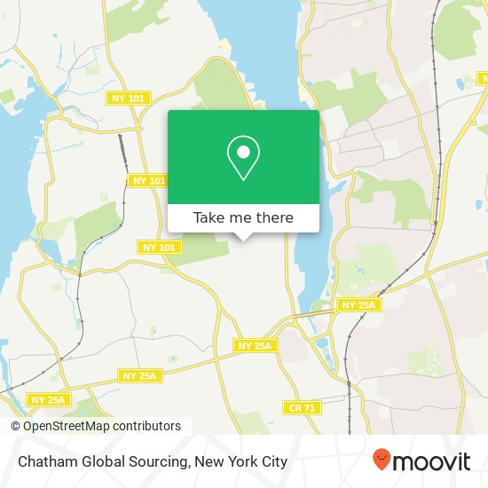 Mapa de Chatham Global Sourcing