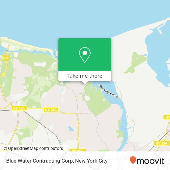 Mapa de Blue Water Contracting Corp
