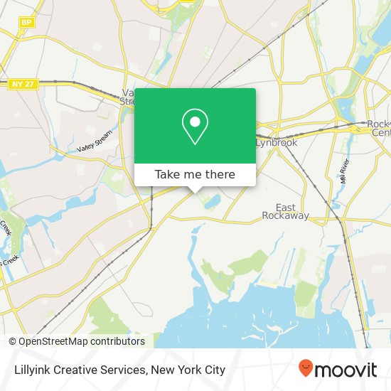 Lillyink Creative Services map