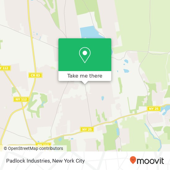 Padlock Industries map