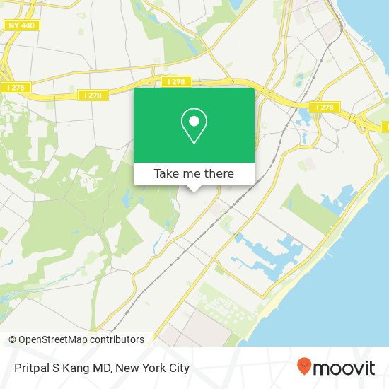 Mapa de Pritpal S Kang MD