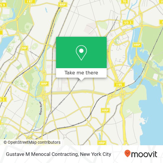 Gustave M Menocal Contracting map
