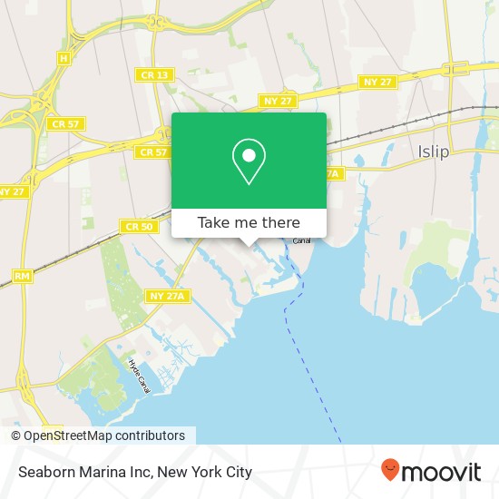 Seaborn Marina Inc map