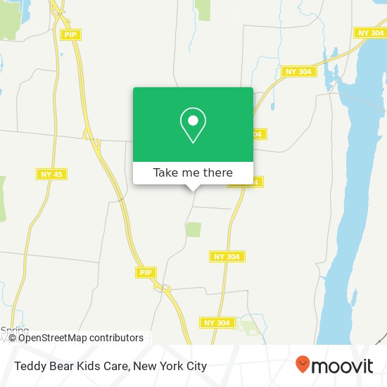 Mapa de Teddy Bear Kids Care