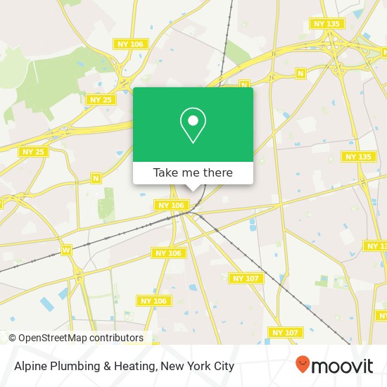 Alpine Plumbing & Heating map