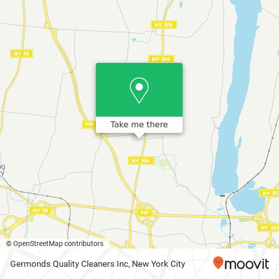 Germonds Quality Cleaners Inc map