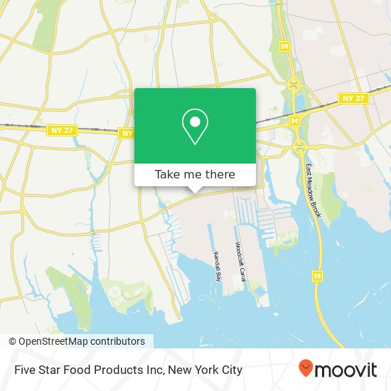 Five Star Food Products Inc map