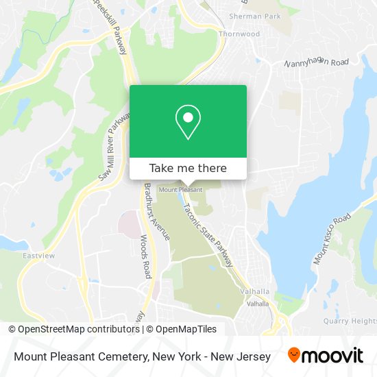 Mount Pleasant Cemetery map