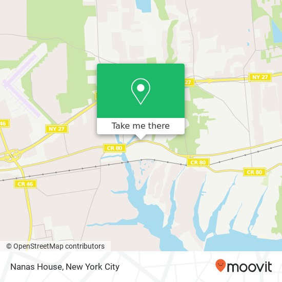 Nanas House map