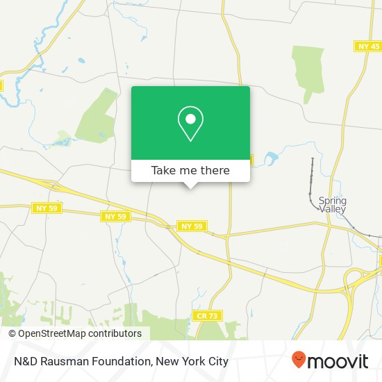 Mapa de N&D Rausman Foundation