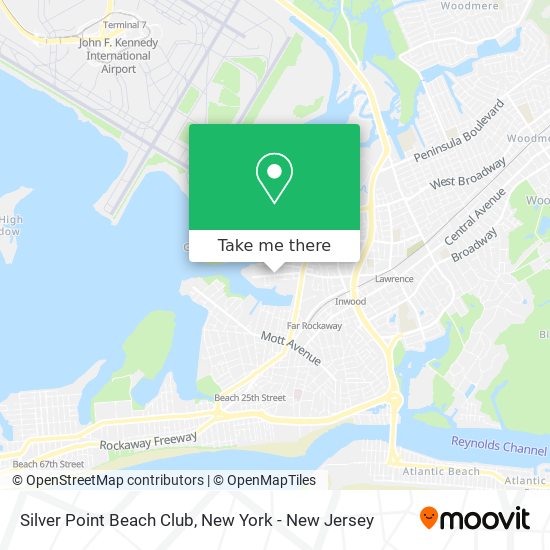 Silver Point Beach Club map
