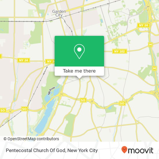 Mapa de Pentecostal Church Of God