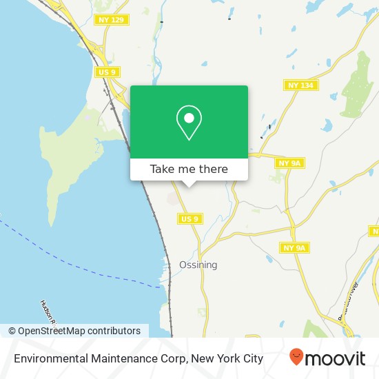 Environmental Maintenance Corp map