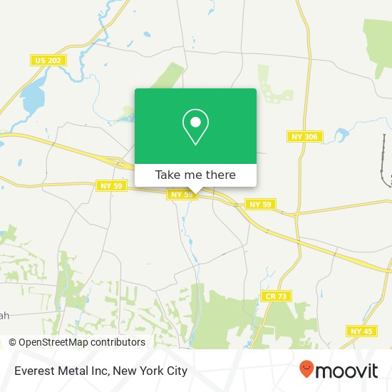 Everest Metal Inc map