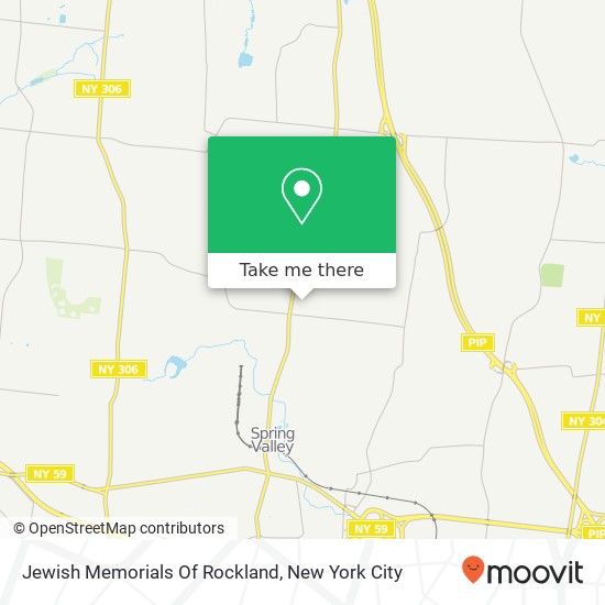 Jewish Memorials Of Rockland map