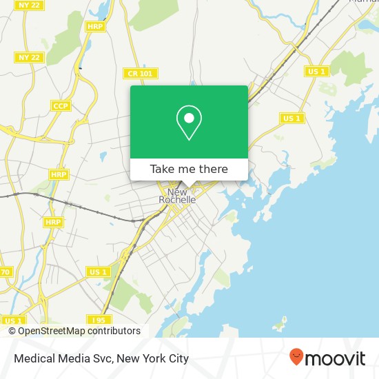 Medical Media Svc map