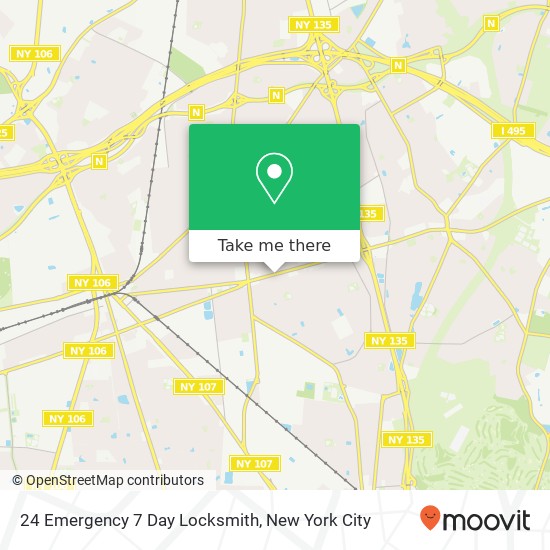 24 Emergency 7 Day Locksmith map