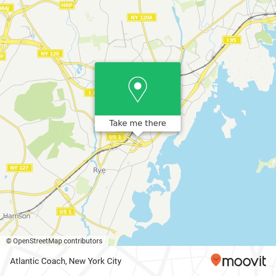 Mapa de Atlantic Coach