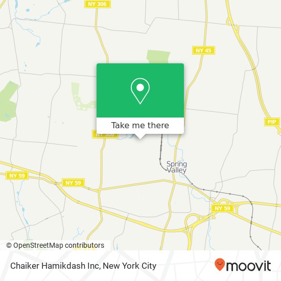 Mapa de Chaiker Hamikdash Inc