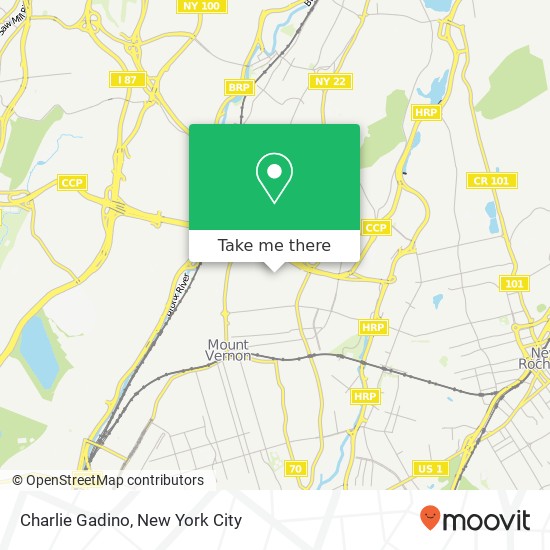 Charlie Gadino map