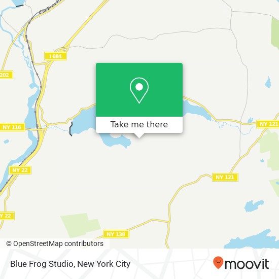 Blue Frog Studio map