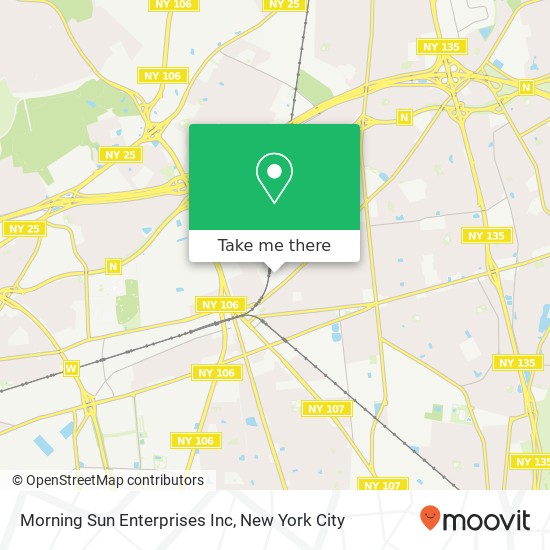 Morning Sun Enterprises Inc map