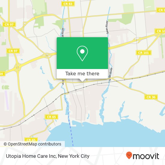 Mapa de Utopia Home Care Inc