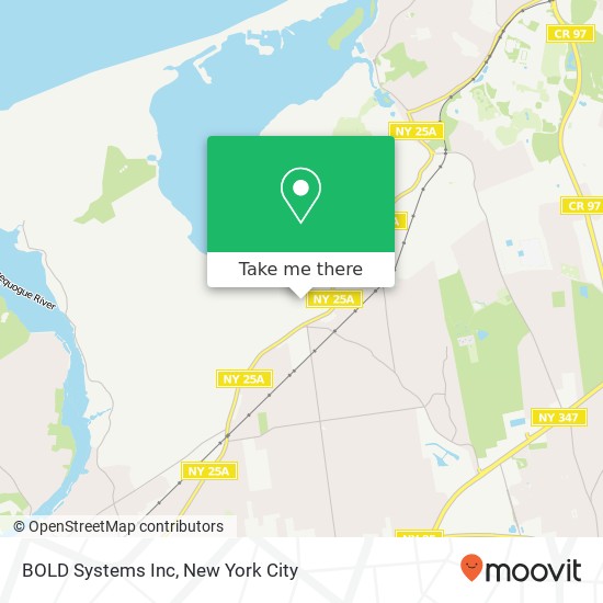 Mapa de BOLD Systems Inc