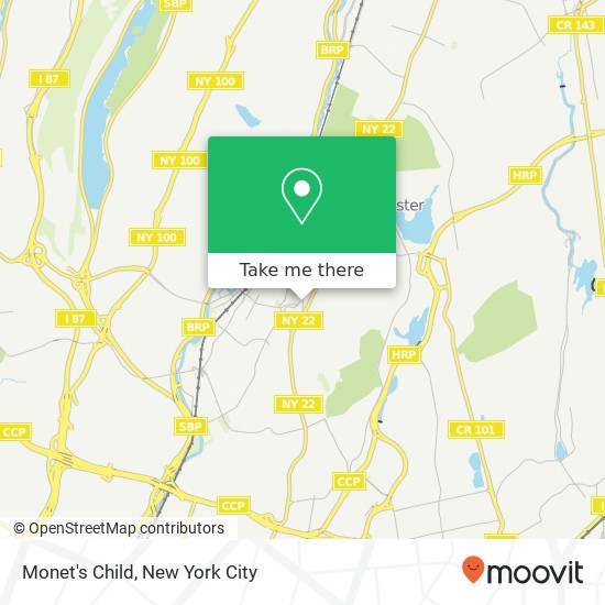 Monet's Child map