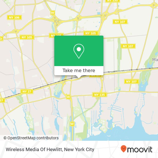 Wireless Media Of Hewlitt map