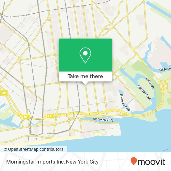 Mapa de Morningstar Imports Inc