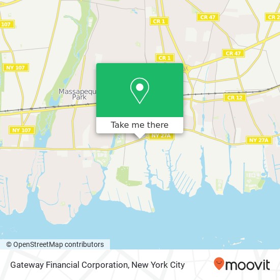 Gateway Financial Corporation map
