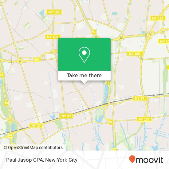 Paul Jasop CPA map