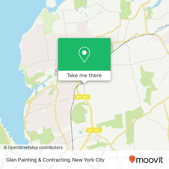 Glen Painting & Contracting map