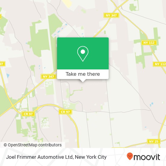 Joel Frimmer Automotive Ltd map