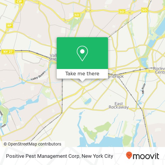 Mapa de Positive Pest Management Corp