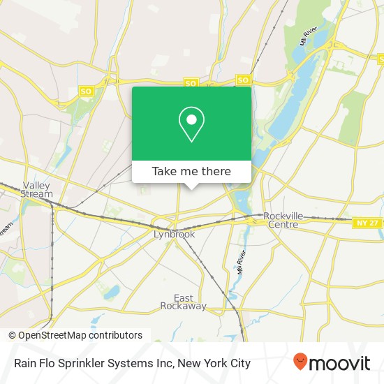 Rain Flo Sprinkler Systems Inc map