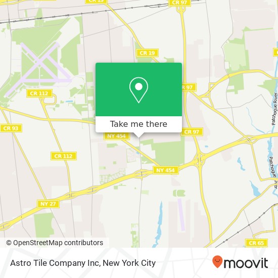 Astro Tile Company Inc map