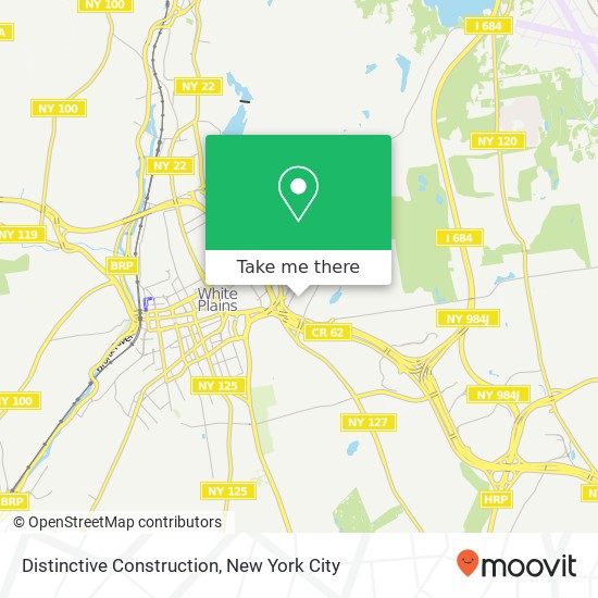 Mapa de Distinctive Construction