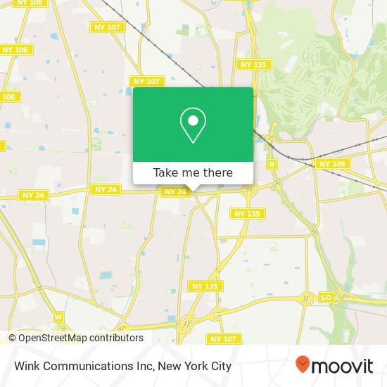 Wink Communications Inc map