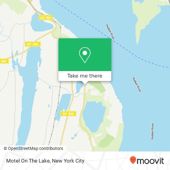 Mapa de Motel On The Lake