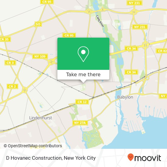 D Hovanec Construction map
